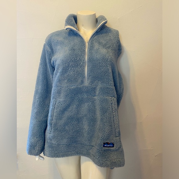 KAVU Snowpack Sweatshirt - Blue - Picture 7 of 9